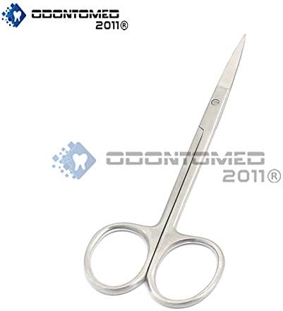 Odontomed2011 Iris Scissors 4.5 ”Ravni saten ODM