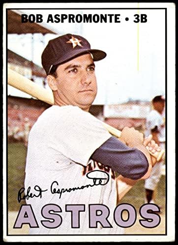 1967. Topps 274 Bob Aspromonte Houston Astros Dean's Cards 2 - Dobri Astros