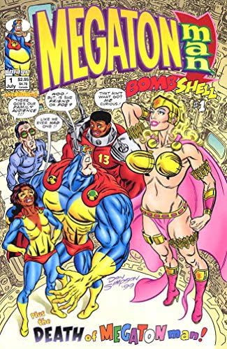 Megaton Man: bomba iznenađenja 1 m / a; grafički strip