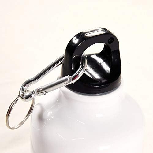 Konop za sidrište kormila lagana aluminijska sportska boca za vodu BPA besplatno s privjesom za ključeve i vijčanom poklopcem 400 ml