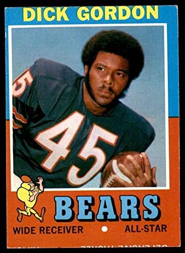 1971. Topps 103 Dick Gordon Chicago Bears Good Bears Michigan St.