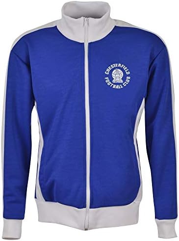 Toffs Chesterfield Track Top - Royal/White