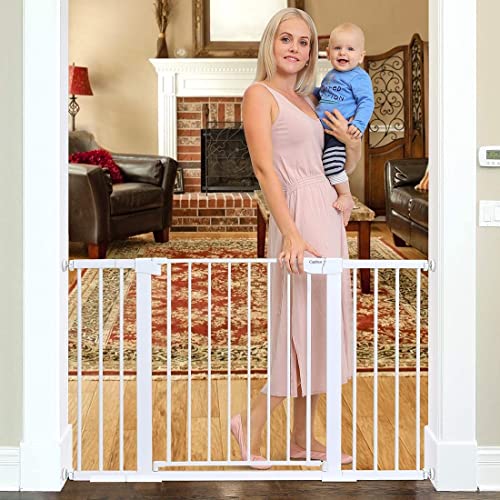 Sigurna vrata za bebe od 51,6 i vrata za bebe od 46 , Izdržljiva Ultra široka vrata za bebe za stepenice, vrata, lako prohodna vrata