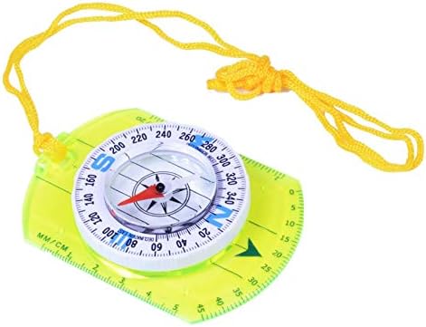 Czdyuf Vanjska multifunkcionalna ljestvica karte, kompas, kompas, geološki kompas, student s vrpcom