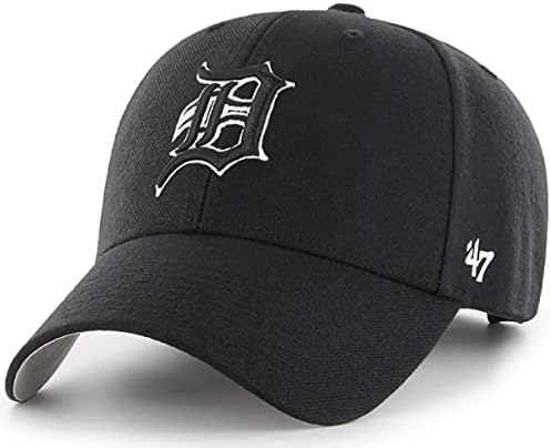 Podesivi šešir ' 47 u Crnoj i bijeloj boji za odrasle, Jedna veličina odgovara svima