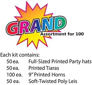Grand Asst za 100 pribor za zabavu
