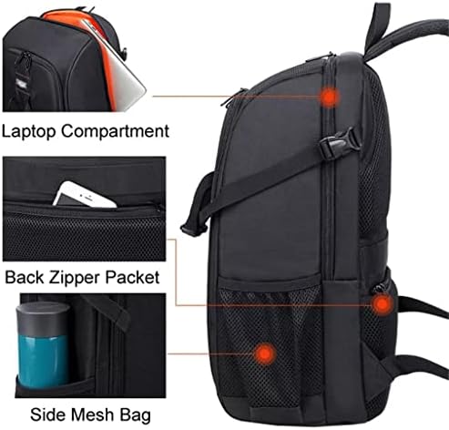 Ruksaci fotoaparat velikog kapaciteta vodootporni ruksak na ramenima video tronožac DSLR torba s kišnom jaknom